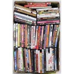 FLAT OF ASSORTED DVD MOVIES