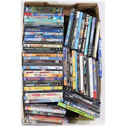 FLAT OF ASSORTED DVD MOVIES