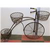 Image 1 : LARGE METAL BIKE FLOWER PLANTER
