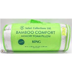 SOFARI COLLECTIONS BAMBOO COMFORT MEMORY FOAM