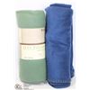 Image 1 : LOT OF 2 NEW FLEECE BLANKETS