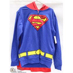 NEW SUPERMAN HOODIE WITH REMOVABLE