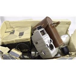 VINTAGE BELL & HOWELL 8MM VIDEO CAMERA  AND