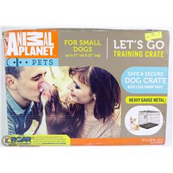 NEW IN BOX ANIMAL PLANET DOG CRATE