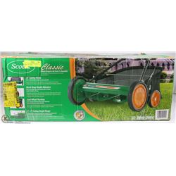 SCOTTS 20" PUSH MOWER WITH GRASS CATCHER