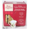 Image 1 : BON APPETIT 16PC PORCELAIN DINNERWARE SET