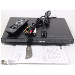PHILIPS DVD PLAYER WITH REMOTE