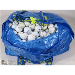 IKEA BAG FULL OF USED GOLF BALLS
