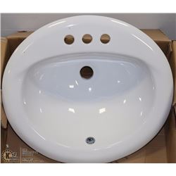 AMBIENTO BATHROOM PORCELAIN SINK