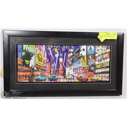3D NEW YORK PICTURE 16W X 19 1/2H