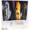 Image 1 : LOT OF CANVAS WRITEABLE BOARDS & 2 CAR POSTER