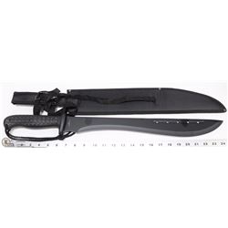NEW 18" 440 STAINLESS STEEL MACHETE W/ SHEATH