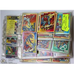 LOT OF 1991 MARVEL TRADING CARDS