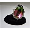 Image 1 : #15 - FACETED BI-COLORED TOURMALINE RING