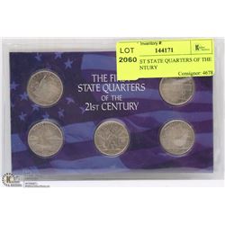 THE FIRST STATE QUARTERS OF THE 21ST CENTURY
