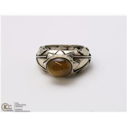 PRISM BOX WITH TIGER EYE RING