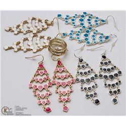 LOT OF 5 FASHION JEWELRY PIECES