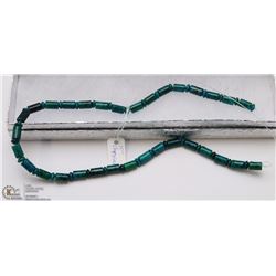 #63-CHRYSOCOLLA AZURITE LOOSE BEAD NECKLACE