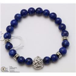 #49-BLUE LAPIS BRACELET BEAD