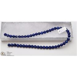 #59-BLUE LAPIZ EGYPTIAN LOOSE BEAD NECKLACE