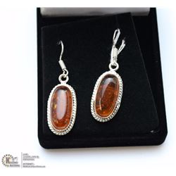 #10- BALTIE AMBER GEMSTONE EARRINGS