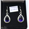 Image 1 : #40- TANZANITE GEMSTONE NECKLACE