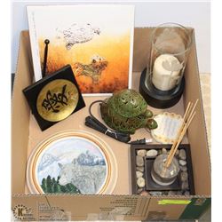 BOX W/PARTY-LITE ELECTRICAL DUAL WAX/TEA