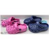 Image 1 : LOT OF 2 PAIRS CHILDRENS GEKKOS SANDLES SZ 5