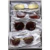 Image 1 : BOX OF NEW DESIGNER CLIP ON SUNGLASSES