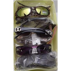 BOX OF NEW DESIGNER SUNGLASSES