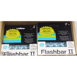 7 PACKS OF SEALED GE FLASHBAR - 2 FLASHES FOR