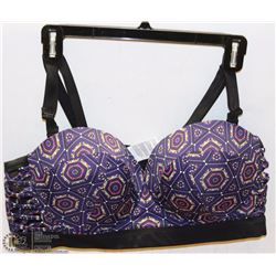 LADIES PURPLE SWIMWEAR TOP SIZE 2X  (MSRP $60)