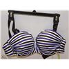 Image 1 : LADIES STRIPPED SWIMWEAR TOP SIZE XL  (MSRP $60)