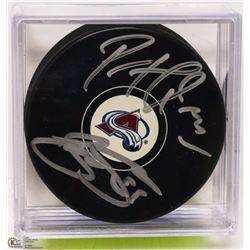 JOE SAKIC AND PATRICK ROY SIGNED