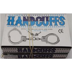 2 PAIRS OR NEW HANDCUFFS