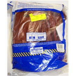 BUNDLE OF 12 RED PVC DIPPED GAUNTLET GLOVES