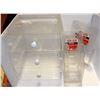 Image 1 : BOX OF PLASTIC STORAGE DRAWERS AND DISPLAYS