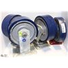 Image 1 : LOT OF FOUR 8" HEAVY-DUTY CASTORS