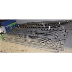 LOT OF 7 NSF RACKS-ONLY