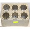 Image 1 : PLASTIC CUTLERY HOLDER-6 SLOTS