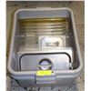 Image 1 : 2 BUS TRAYS + RECTANGULAR INSERT LIDS