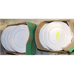 2 BOXES W/ 20 PLATES