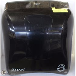 TITAN SENSOR ACTIVATED TOWEL DISPENSER, BLACK