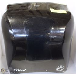 TITAN SENSOR ACTIVATED TOWEL DISPENSER, BLACK