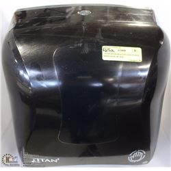 TITAN SENSOR ACTIVATED TOWEL DISPENSER, BLACK