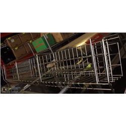 6FT MOUNTABLE BASKET/ORGANIZER RACK