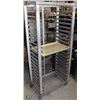 Image 1 : 6 FOOT ALUMINIUM MOBILE RACK ON CASTORS