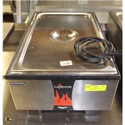 CAYENNE COUNTER TOP FOOD WARMER/STEAMER WITH