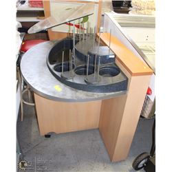 CONDIMENT PREP TABLE 44X38X40