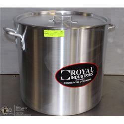 ME-14# STOCK POT 50 QUART MED SIZE W/ LID